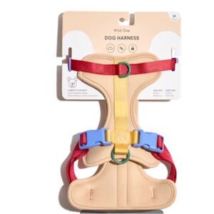 Wild One Retro Colorblock Dog Training & Pull Resistance Cushion Harness X-Small